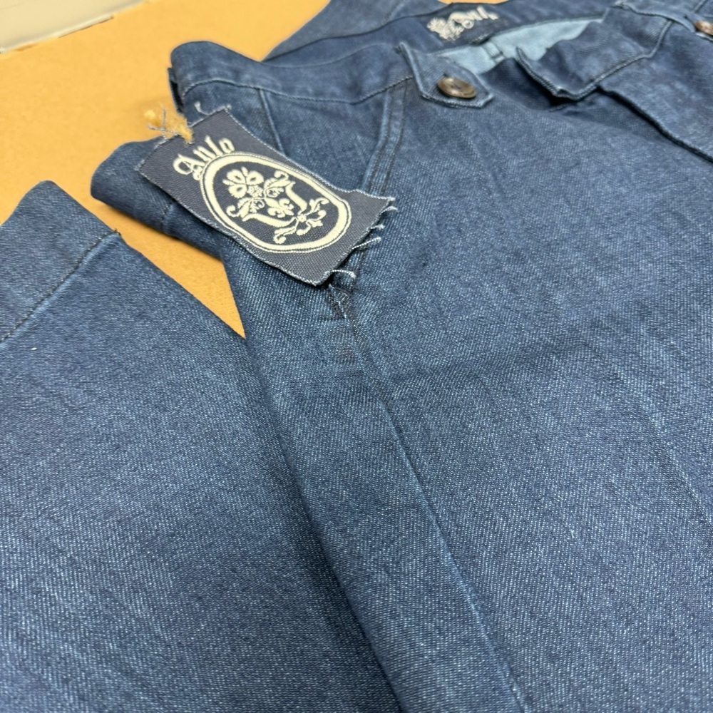 SALE ANLO LOW-MID RISE KICK FLARE JEANS - Picture 4 of 12